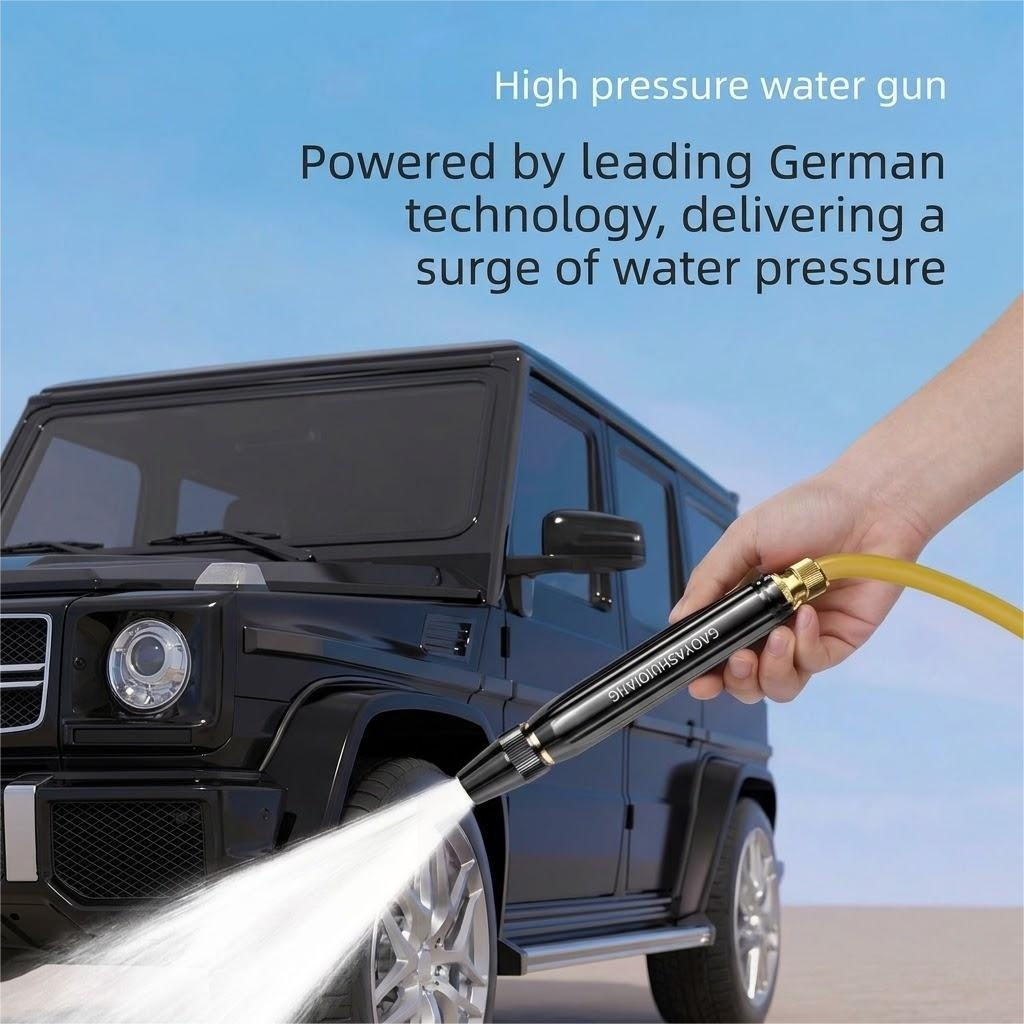 Turn Your Garden Hose Into A High-Pressure Power Washer!