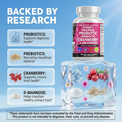 Complete Feminine Wellness: Support Urinary Tract & Vaginal Health Daily