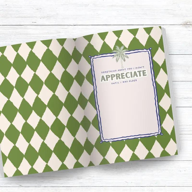 Full-Color Father's Day Gift Book: 20 Fill-in-the-Blank Love Journals for Dad