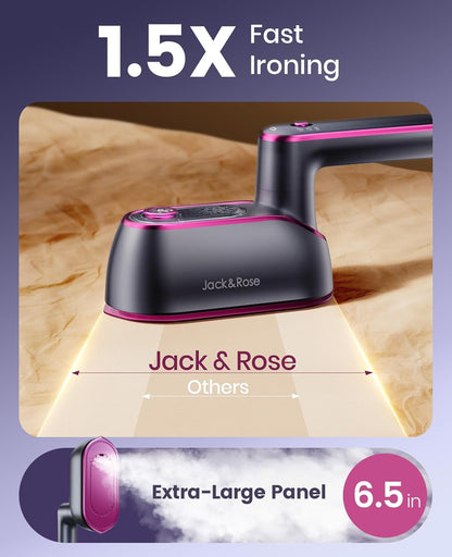 Perfect Wrinkle-Free Clothes in Seconds with 2-in-1 Power