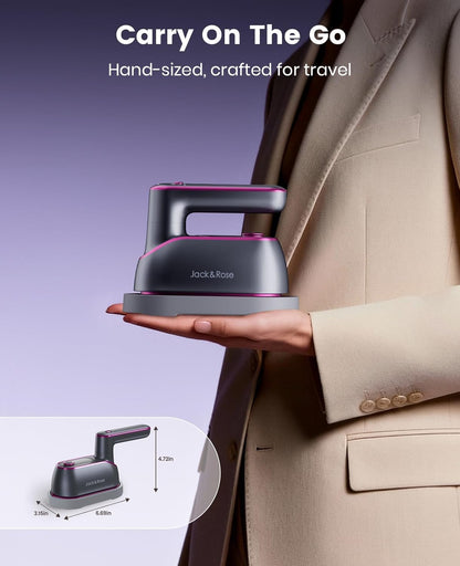 Perfect Wrinkle-Free Clothes in Seconds with 2-in-1 Power