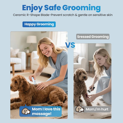 The Professional 2-in-1 Pet Hair Clipper & Nail Grinder Set