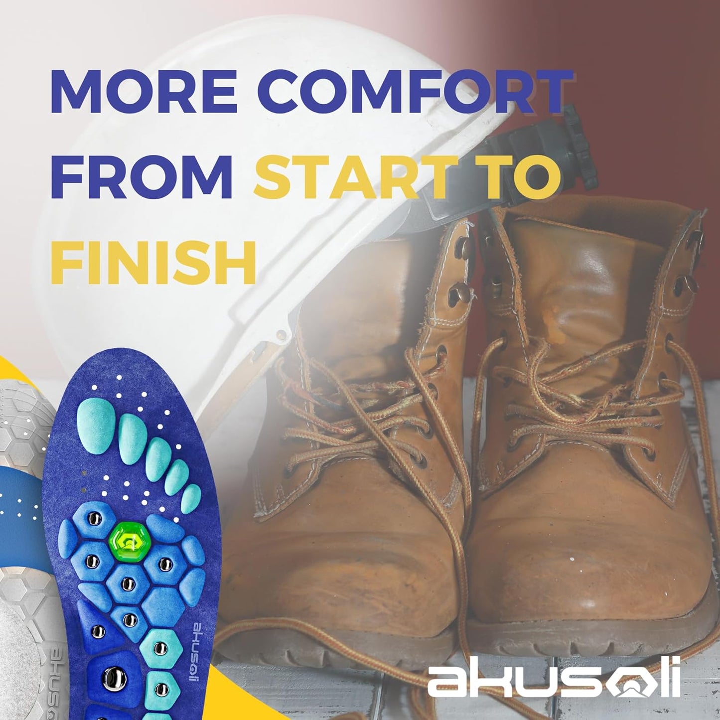 Premium Arch Support for Heavy-Duty Boots