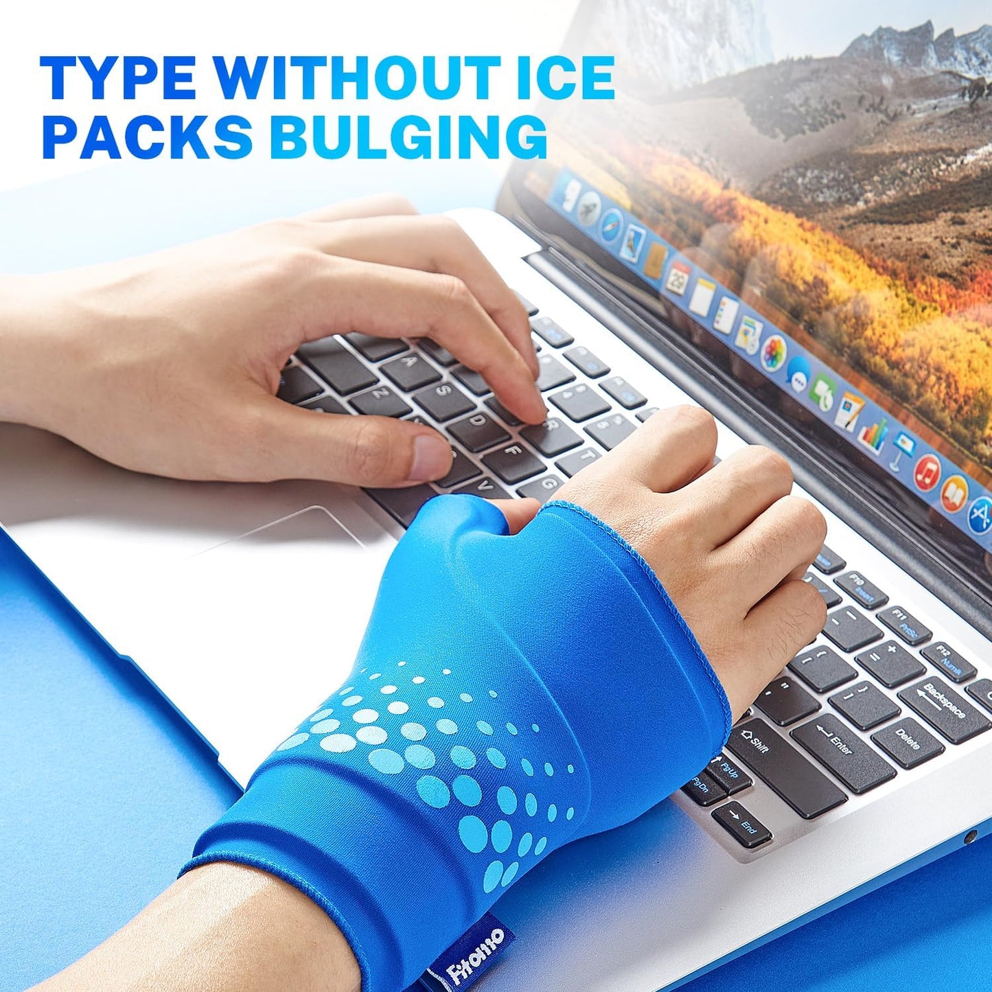 Sustained Cold Therapy Ergonomic Wrist & Thumb Recovery Wrap