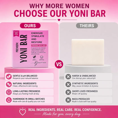 All-Natural Feminine Cleansing Bar for Daily pH Balance & Odor Control