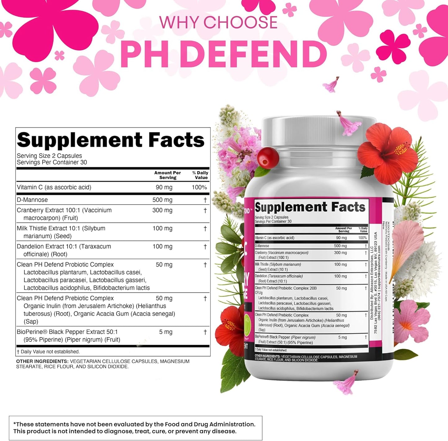 Complete Feminine Wellness: Support Urinary Tract & Vaginal Health Daily