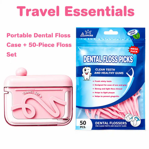 Automatic Pop-Up Floss Dispenser – Clean Teeth Anywhere
