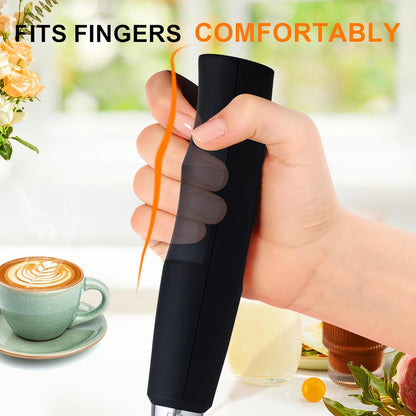 3-in-1 Handheld Milk Frother & Whisk — Perfect Creamy Foam in Seconds