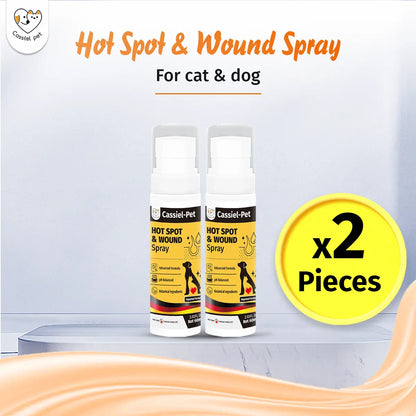Stop the Scratching Instantly: Fast-Acting Relief for Hot Spots and Raw Wounds!——Pet-Safe Natural Spray