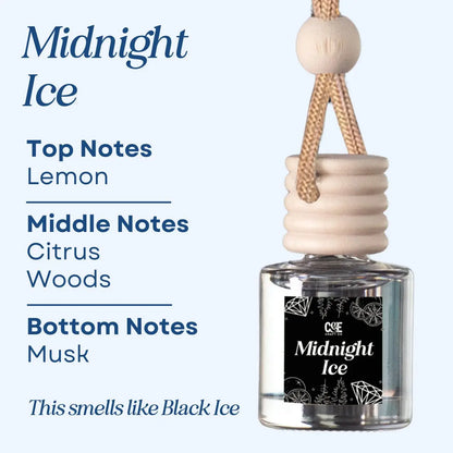 Midnight Hanging Car Diffuser – Fresh for 60 Days