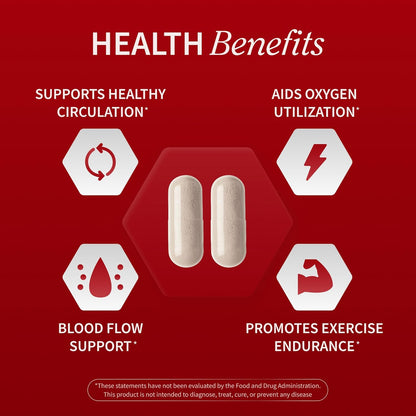 Supercharge Your Blood Flow for Ultimate Stamina and Muscle Pumps —— Nitric Oxide Booster for Men & Women