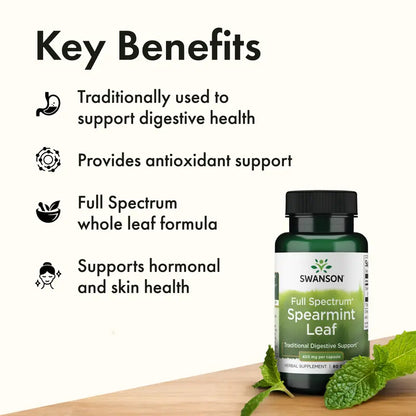 Feel More Balanced With Spearmint Leaf Daily Support