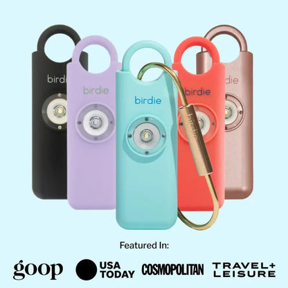 130dB Siren & Strobe Light Personal Safety Keychain — Instant Peace of Mind Anywhere