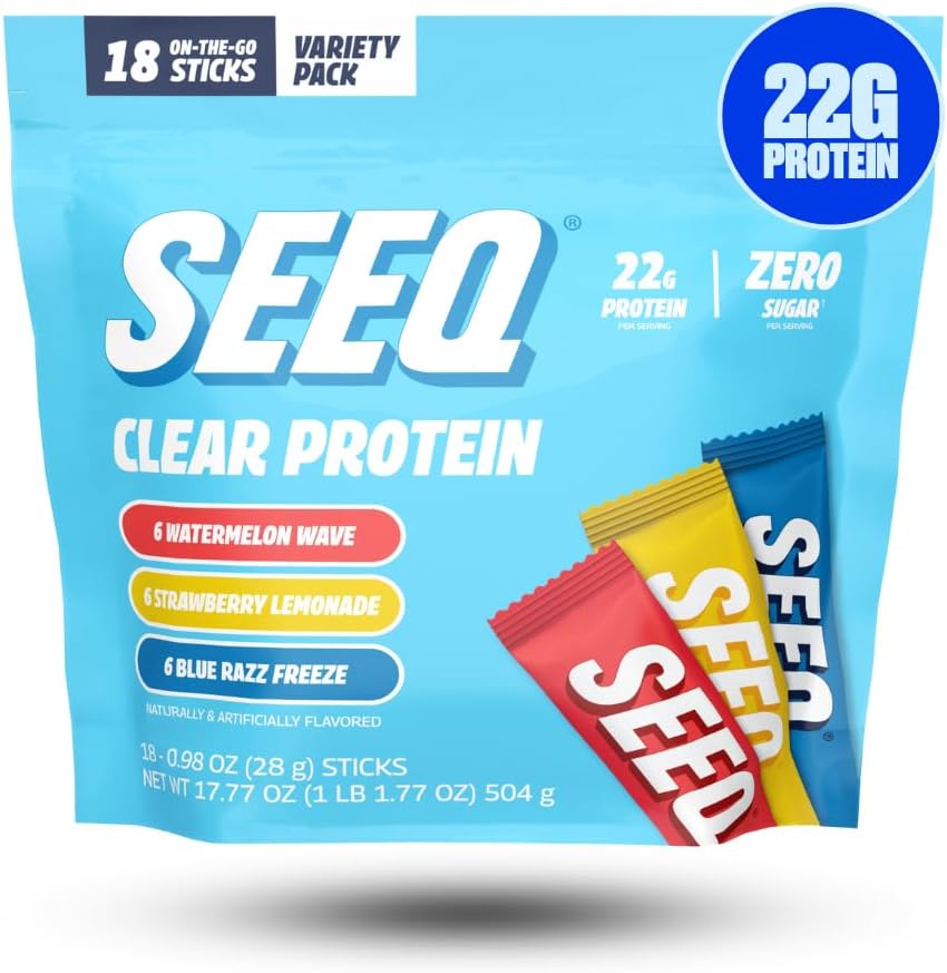 Clear Protein Powder Packets That Taste Like Juice, Not a Heavy Shake