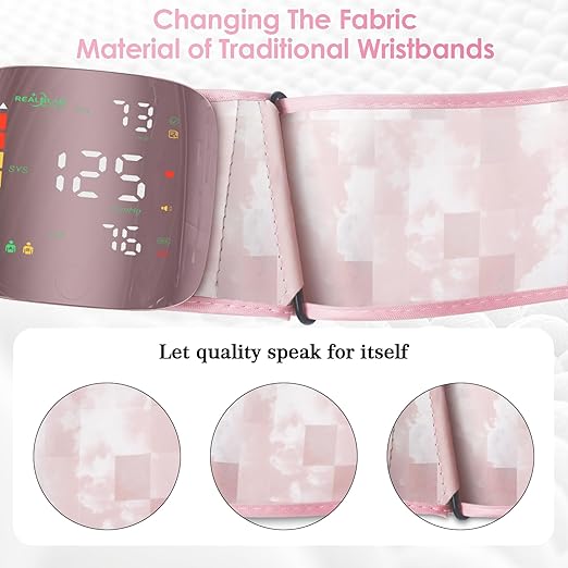 One-Touch Smart Wrist Blood Pressure Monitor with HD Backlight Display