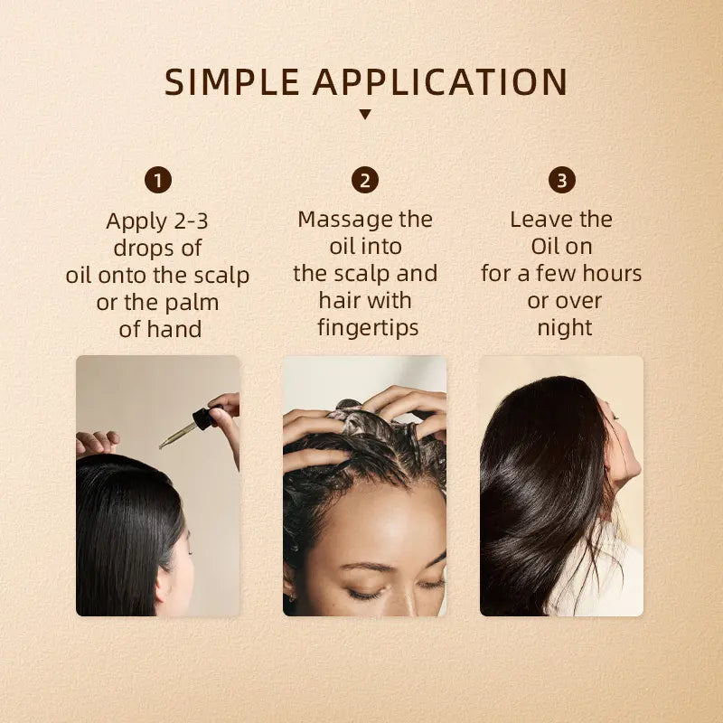 Batana Rosemary Oil - Grow Longer, Thicker & Stronger Hair Naturally