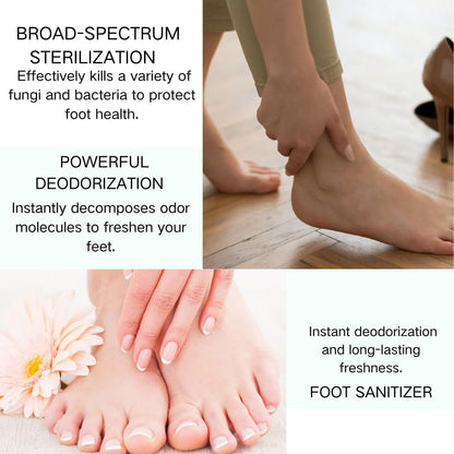 Destroy Foot Odor Instantly & Keep Feet Fresh All Day Long