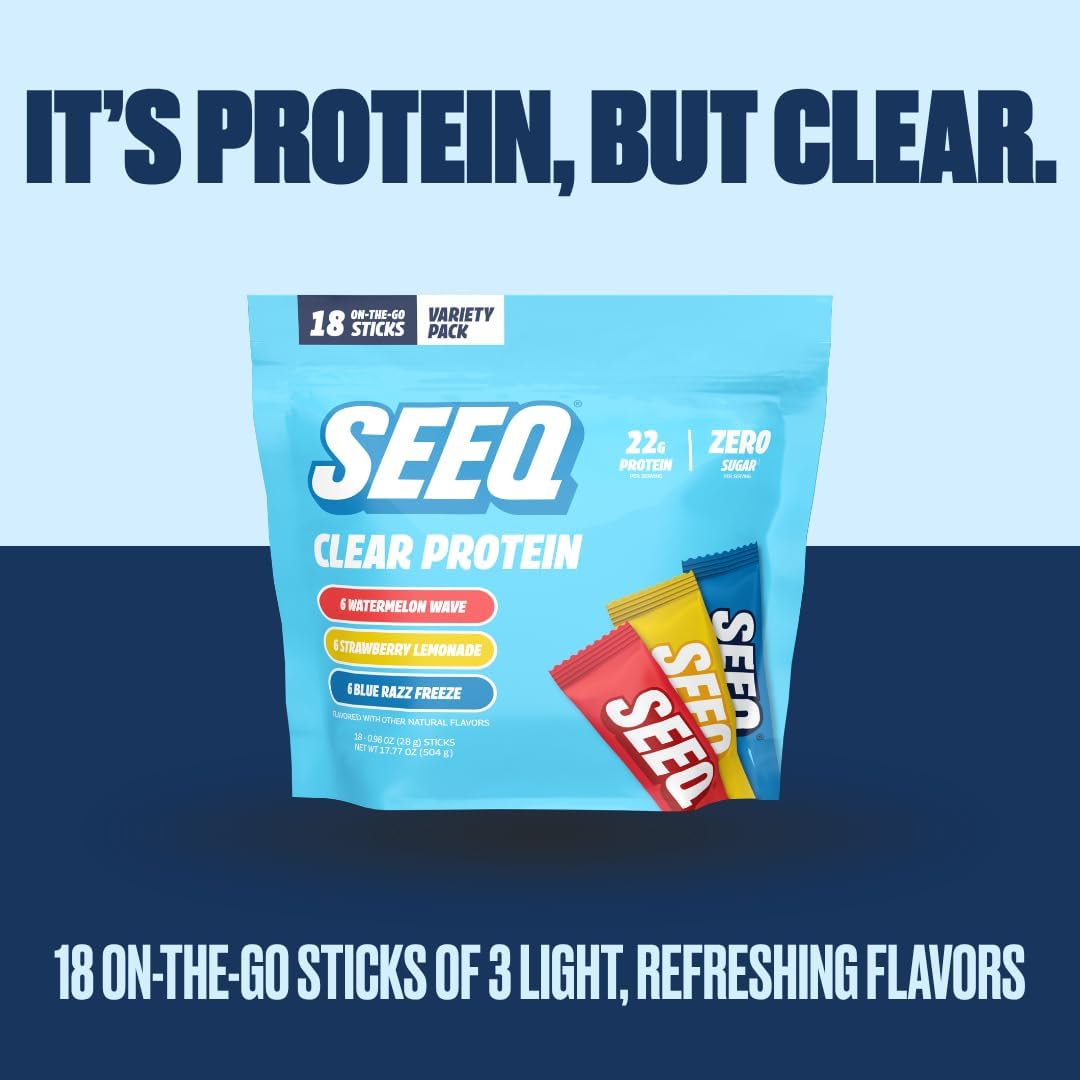 Clear Protein Powder Packets That Taste Like Juice, Not a Heavy Shake