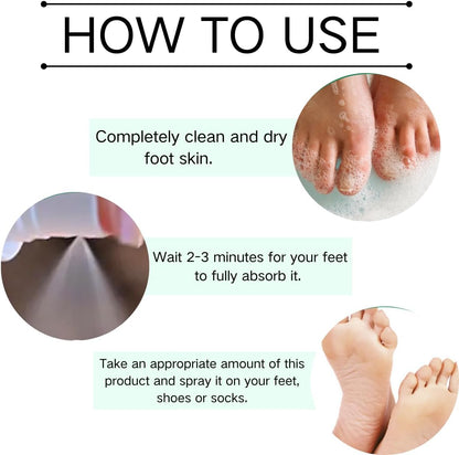 Destroy Foot Odor Instantly & Keep Feet Fresh All Day Long