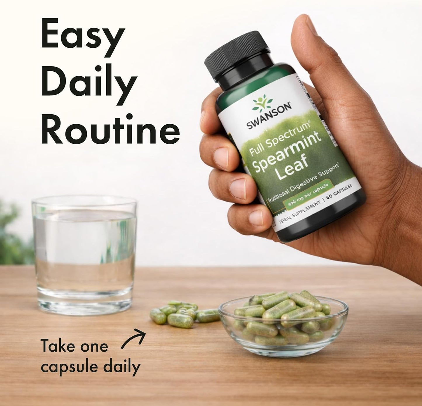 Feel More Balanced With Spearmint Leaf Daily Support