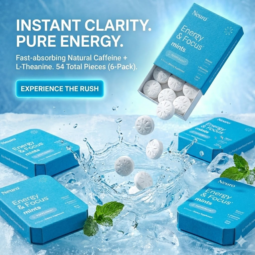 Instant Focus. Zero Jitters. Your Pocket-Sized Brain Boost